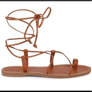Madewell boardwalk lace up sandal